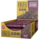 Fulfil Vitamine- en eiwitreep (15 x 40 g repen) - Chocolade Brownie Smaak - 15 g Hoog Eiwit, 9 Vitaminen, Laag Suiker