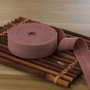 10 meter 20 mm vouw rubberen band lint elastische band voor ondergoed broek beha kleding naaien kant stof kledingstuk accessoire-rode bonen pasta-20mm-10M
