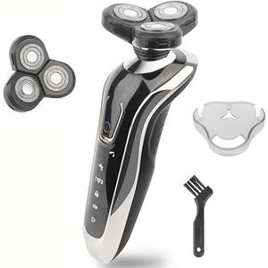 Scheerapparaat for mannen Elektrisch scheerapparaat Krachtige baardscheermachine Elektrisch scheerapparaat Oplaadbaar Waterdicht(Withbox 1 Head)