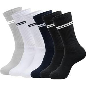 INDICODE JEANS - Louis - Sokken - Grijs Zwart Wit - 6er Pack