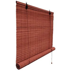Victoria M. Rolgordijn bamboe 100 x 160 cm in kers, bescherming tegen inkijk Rolgordijn voor ramen en deuren
