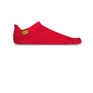 Vibram Fivefingers Athletic No Show Herensokken, Rood, 46-48 EU