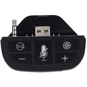 Gamepad Controller Sound Enhancer voor Xbox One Draadloze Controller, Audio Mic Gaming Headset Adapter met een 3,5 Mm Audio-aansluiting, Spraakbediening met Lage Latentie