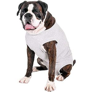 Karlie/Flamingo Safety Body-servies, jas voor honden grijs, 44 cm, grijs