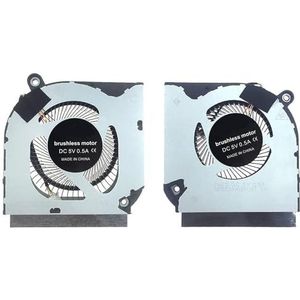 CPU-ventilator GPU-koelventilator vervanging voor ACER Nitro 5 AN517-41 AN517-52 AN517-54 AN515-44 CPU-koelventilator, 4-pins, 5V (CPU+GPU-ventilator)
