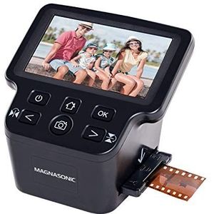 Magnasonic - FS71 - Filmscanner - 24 MP - 5 inch Display - Converteert 35 mm/126/110/Super 8 en Dia's