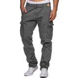 INDICODE JEANS Broek ' William '  donkergrijs