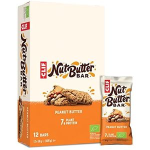 Clif Nut Butter Filled Energy Bars Peanut Butter Flavour (Box of 12)