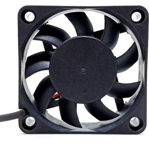2 stuks 6015 12V dubbele kogellagers koelventilator met hoog volume voor pc-behuizingen, voedingen en opladers voor elektrische voertuigen