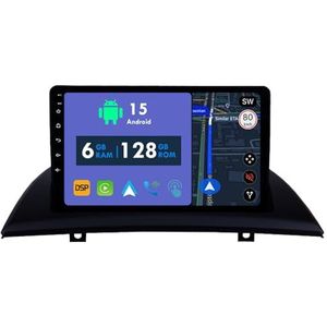 RoverOne Autoradio GPS voor BMW X3 E83 2003 2004 2005 2006-2010 Carplay Android Auto Stereo Hoofdeenheid Bluetooth WiFi Radio Speler Sat Navigatie