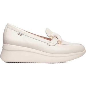 Callaghan Hanna 30037 mocassins voor dames, Ivoor, 39 EU