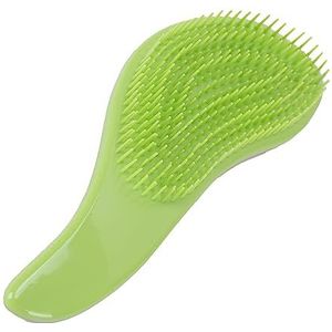 CAISHA Roze-Groene Haarborstel Voor Nat Haar Trekvrije Ontwarrende Borstel Voor Alle Haartypes K106