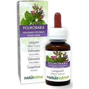 Naturalma - Gevlekt Longkruid - Vloeibaar Extract Druppels - 60 ml - Voedingssupplement - Veganistisch
