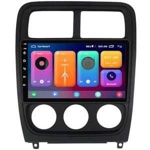 Android 14 2 Din Autoradio voor Dodge caliber 2009-2013 - Steun Carplay Android Auto DSP-9"" Touchscreen Auto Stereo Met Stuurwielbediening WIFI 4G Bluetooth Split-Screen(P3 WIFI 4-Core 2G+32G)