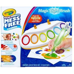 CRAYOLA Color Wonder Magic Light Brush, Pess Free Painting, Cadeau voor kinderen, 3, 4, 5, 6