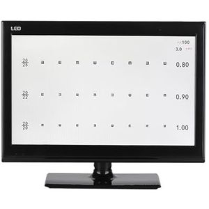 Remote Digitale Visustabel, Oftalmologisch Onderzoeksgereedschap, Professioneel Visueel Testmateriaal, Aan De Muur Te Bevestigen Visustabel, Kosteneffectief Optometriegereedschap 18.5_IN