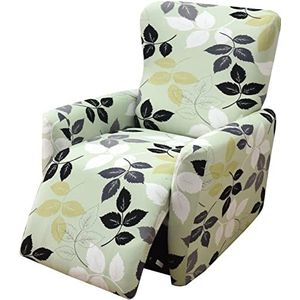 Fauteuil Hoes 4-delig met Zakken 1-zits fauteuil Stoelhoezen Meubelhoes voor fauteuil Sofahoes Bedrukte meubelbeschermer met elastische onderkant (Color : #19)