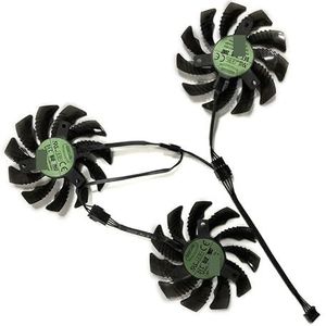 3 stuks/set PLD08010S12HH T128010SU GPU-koeler voor videokaartkoeling voor GIGABYTE GTX 1080 1070 Ti GTX1080 1080TI Gaming 1060 G1 ROCK(1 Set T128010SU)