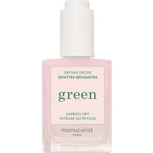 Manucurist - Green - Droogdruppels - 15 ml - Sneldrogende Nagellak - Voedende Nagelverzorging