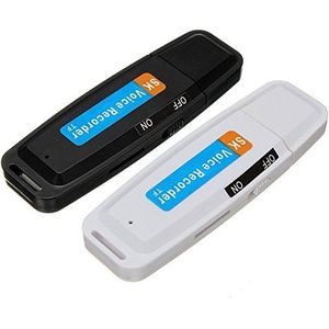 MASUNN USB-stick, flashdrive, digitale audio-spraakrecorder, 32 GB, zwart