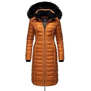 Navahoo Winterjas voor dames warm winter gewatteerd XS - XXL XL Rusty Cinnamon