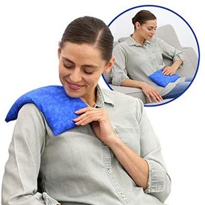 Nature Creation Herbruikbare magnetron warmtekussen - magnetron verwarmingskussen voor nek en schouders, koud kompres en warm pakket, warmtepakket verwarmingskussen, magnetronbestendige