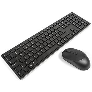 Dell Pro KM5221W - Toetsenbord en Muis Set - Draadloos - QWERTY - UK - Zwart - voor Latitude 33XX 2-in-1, Precision Mobile Workstation 5750, 77XX, Vostro 35XX, 36XX