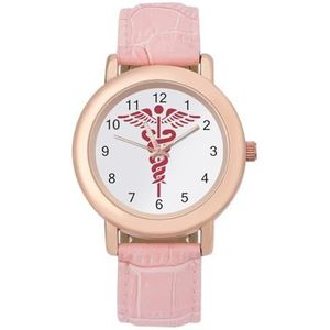 Verpleegkundige Verpleegkundige Horloges Voor Vrouwen Mode Sport Horloge Vrouwen Lederen Horloge