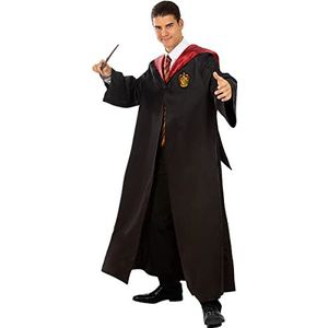 Funidelia | Harry Potter Kostuum – Griffoendor voor vrouwen en mannen Kostuum voor Volwassenen, Accessoire verkleedkleding en rekwisieten voor Halloween, carnaval & feesten - Maat XL - Zwart