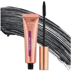 M. Asam MAGIC FINISH Grow & Tint Mascara Deep Black (12ml) – Mascara met groeiserum & tint-effect, wimperverzorging voor meer lengte & volume, Voor gedefinieerde & natuurlijk donkerdere wimpers, Vegan