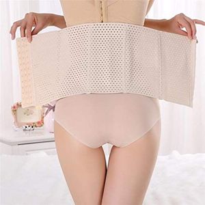ZZDH Corset Corset Taille Trainer Afslanken Body Shaper M-XXL-taille Cincher Belly (Color : Beige, Size : Medium)