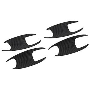 Auto Buitenste Deurhendel Dop Voor TANG Auto Buitenkant Buitendeur Handgreep Afdekking Kom Bekleding Beschermende Koolstofvezellook