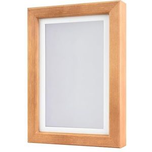 Orolotay 7.3 Inch Kleur E-Ink Display E-Papier Scherm Massief Houten Frame Ultra-Lange Standby 800x480 E-Ink Foto Schilder Frame