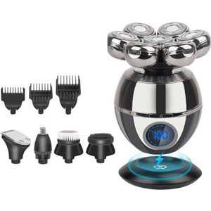 5-in-1 scheerapparaat for mannen Elektrisch scheerapparaat Scheerapparaat for kale hoofden Haartrimmer for kale mannen Baardtrimmer Scheerapparaat Kaal