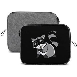 Raccoon Thief Laptop Sleeve Case Beschermende Notebook Draagtas Reizen Aktetas 14 inch