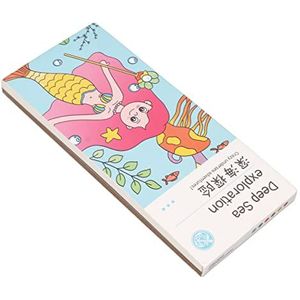 Waterkleurboek, Draagbaar Schattig Zakkleurboek voor op Reis (Diepe zee)