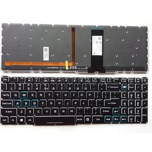 Amerikaans verlicht toetsenbord voor Acer AN517-51 AN715-51 AN515-54 N20C2, N18C3 N18C4 laptop(Blue US RGB backlit)