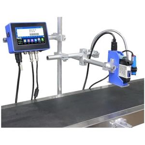 130Plus industriële online inkjetprinter 12,7/25,4 mm spuitmond met kunststof behuizing QR-barcode batchnummer logo datumprinter voor tekstbarcode datum(12.7mm without ink)