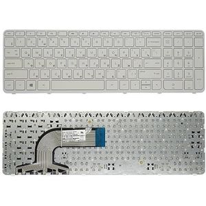 Russisch laptoptoetsenbord voor HP Pavilion 15-r049sr -r050sr -r052sr -r053sr -r054sr -A -R -a003 -a006 -a00(RU White)