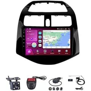 Android Touch Screen Car Stereo 10 Inch Car Stereo Radio Plug And Play Autotoebehoren Autoradio met Bluetooth En Navigatie En Achteruitrijcamera Voor Chevrolet Spark Beat Matiz Creative 2010-2014(M3