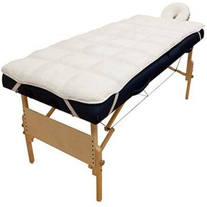 Abundance Deluxe Gewatteerde Fleece Massage Tafel Pad Set, 1,5 kg