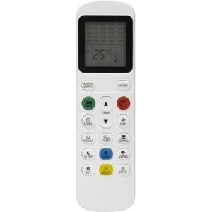 1 universele airconditioner afstandsbediening met achtergrondverlichting CRC2503V
