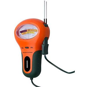Monzana® Elektronische Watermeter Waterzwembadmeter Chloor pH Waarde Test