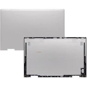 LCD Achterkant Top Achterkant Case Deksel Compatibel met HP Envy X360 15-EE 15-EE0000 15-EE1000 15-EE2000 15-EE3000 Serie Zilver