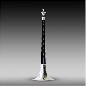 B Platte Oude Ebbenhouten Professionele Suona Kom Met Riet Naadloze Kern Verstelbare Suona Kom Met Luchtplaat Suona voor Beginners