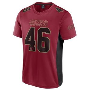 NFL San Francisco 49ers Core Foundation Top Polymesh Shirt rood, rood, L