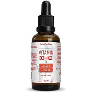 SinoPlaSan Vitamine D3 + K2 olie 50ml