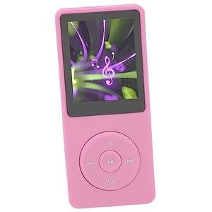 Sportmuziekspeler, Multifunctionele Ondersteuning, Opname, MP3 MP4-speler voor Hardlopen (roze)