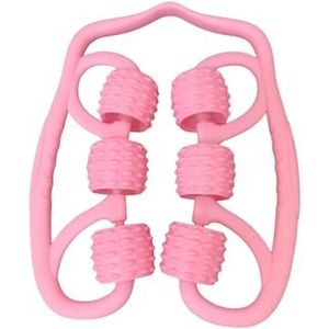 WIOHXEIO Zes wielen spierroller arm en been massager onderarm en kuit roller tennis elleboog brace voor mannen carpaal tunnel en peesontsteking reliëf perfect voor pols hand en voet herstel