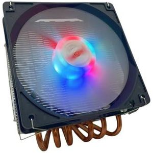 CPU-koeler met zes koperen verwarmingsbuizen voor desktopcomputers, RGB12CM gesp, 1700AMD